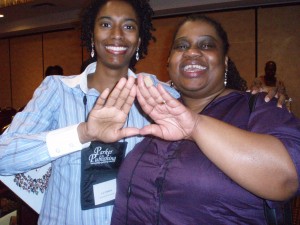 Me & my Soror Gwyneth Bolton